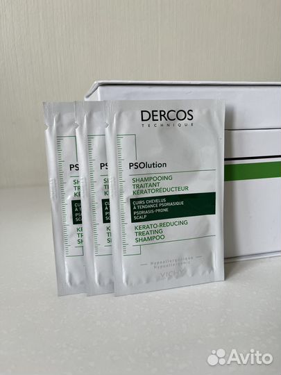 Vichy dercos шампунь