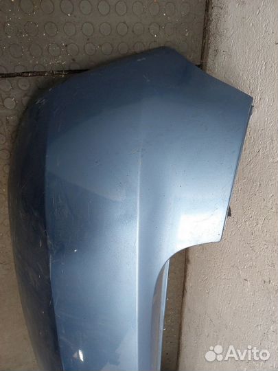 Бампер задний Skoda Fabia