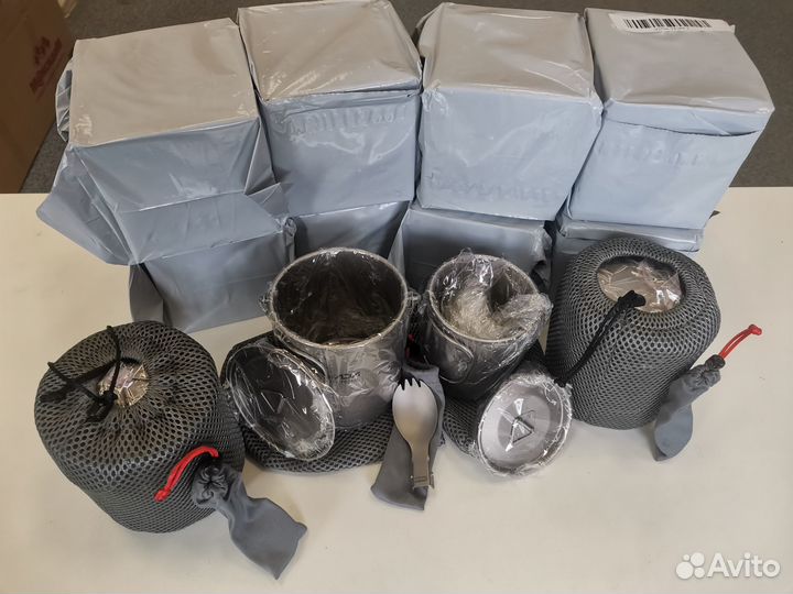 Набор туристической посуды из Титана