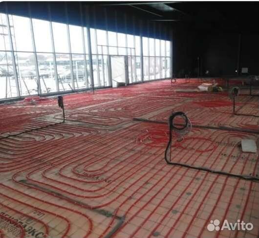 Монтаж теплого пола, отопления и водоснабжения