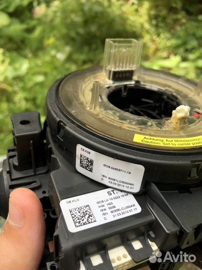 Подрулевой переключатель Ауди А6 С7 стрекоза