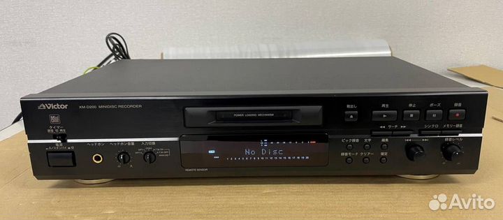 Минидисковая дека Victor xm-d 200