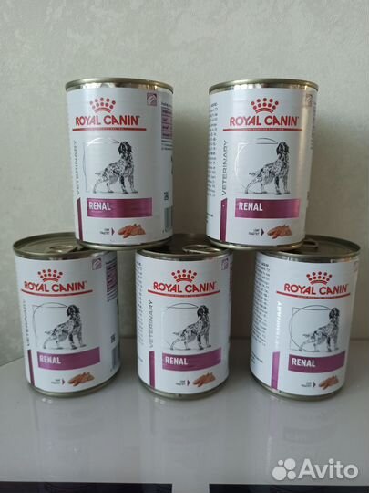 Royal canin влажный корм Renal Dog (паштет) 410 г