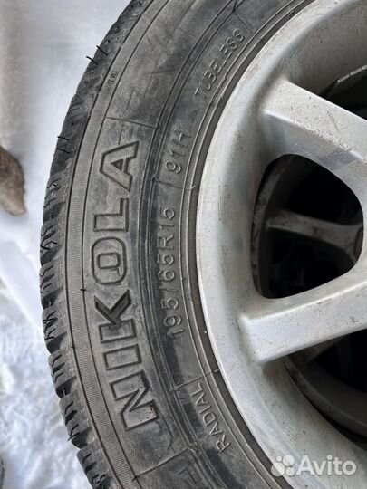 Диски с резиной r15