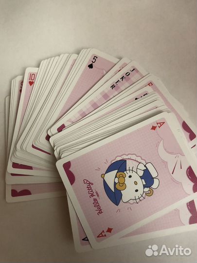 Игральные карты hello kitty