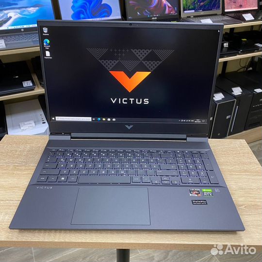 Игровой ноутбук HP Ryzen 5 + RTX3060 - рассрочка