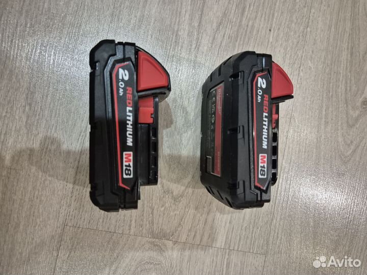 Аккумуляторы милуоки м18 2ач