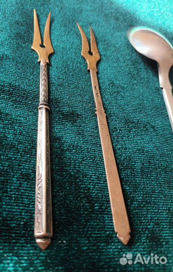 Столовое серебро 84 пробы