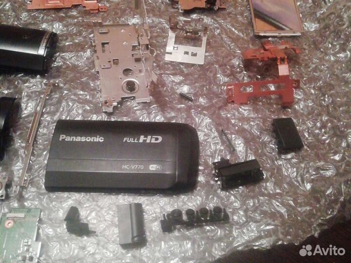 Запчасти на Panasonic hc-v770