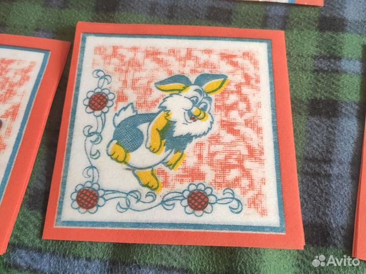 Салфетки и скатерть СССР