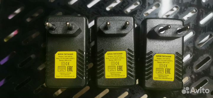 Блоки питания,инжекторы PoE 48V