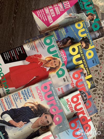 Журналы burda moden