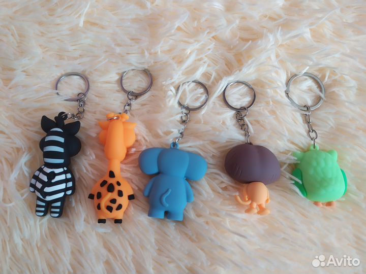 Забавные брелки