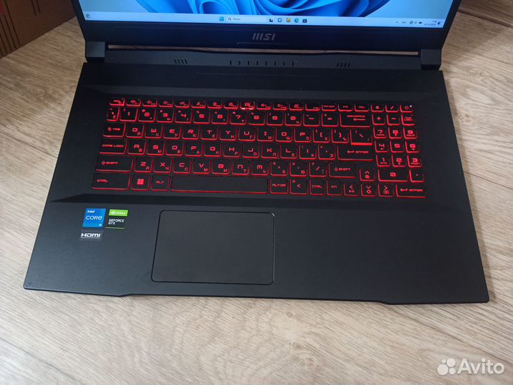 MSI Gaming 2023 i5 11400\GTX1650 4GB\17