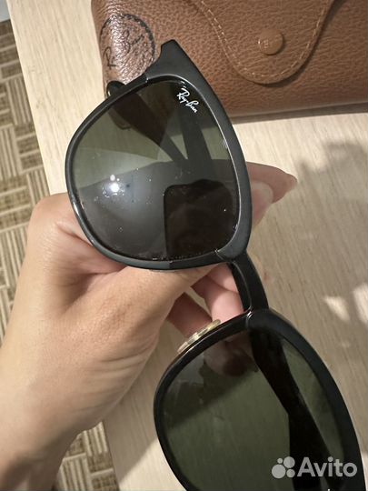 Очки ray ban Erika чёрные оригинал