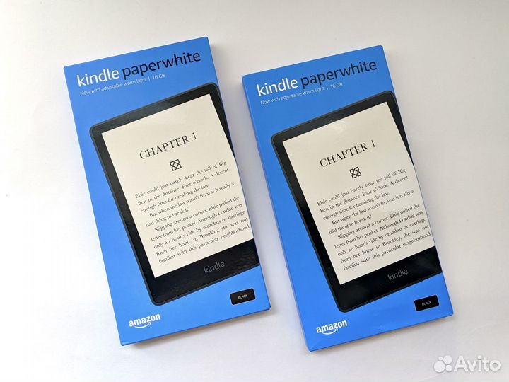 Новая Kindle Paperwhite 5 2021 16GB Black + чехол