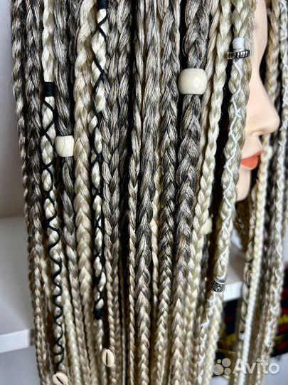 Афрокосы комплект (де косы)