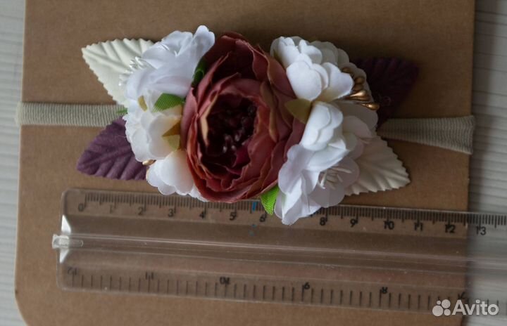 Повязка для девочки ньюборн