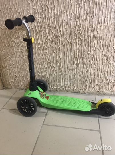 Самокат детский трехколесный бу