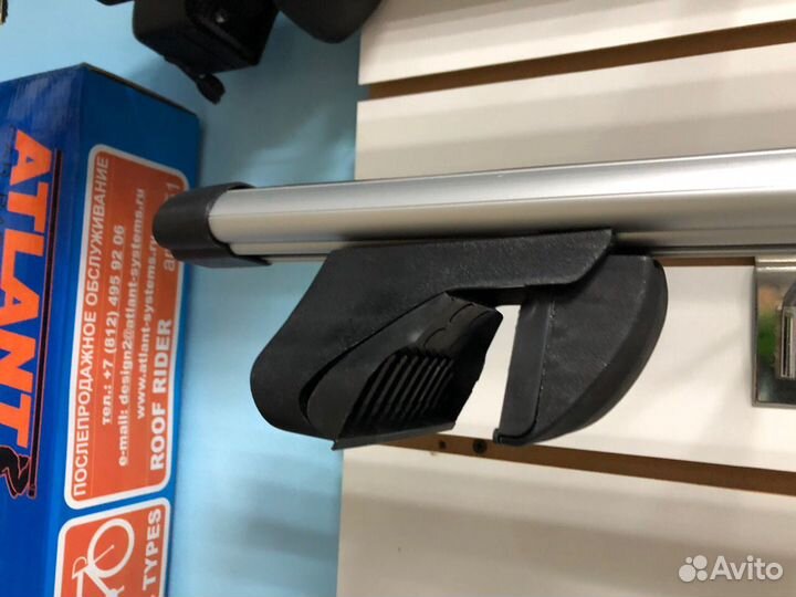 Багажник на рейлинги с просветом/интегрированные