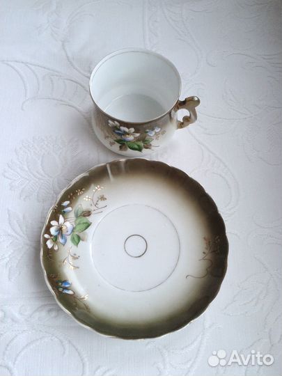 Чашка с блюдцем 