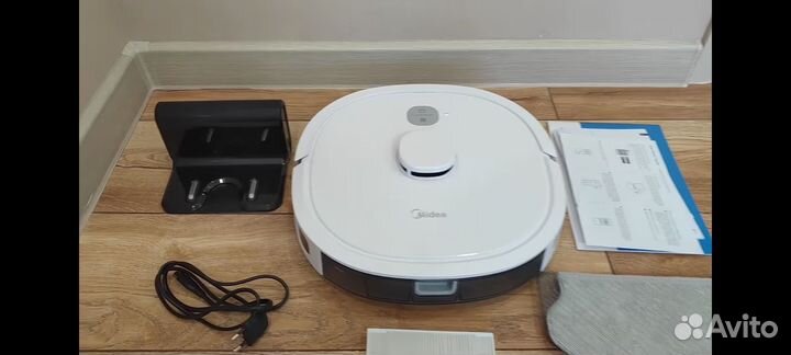 Робот пылесос Midea M6 лидар + влажная уборка