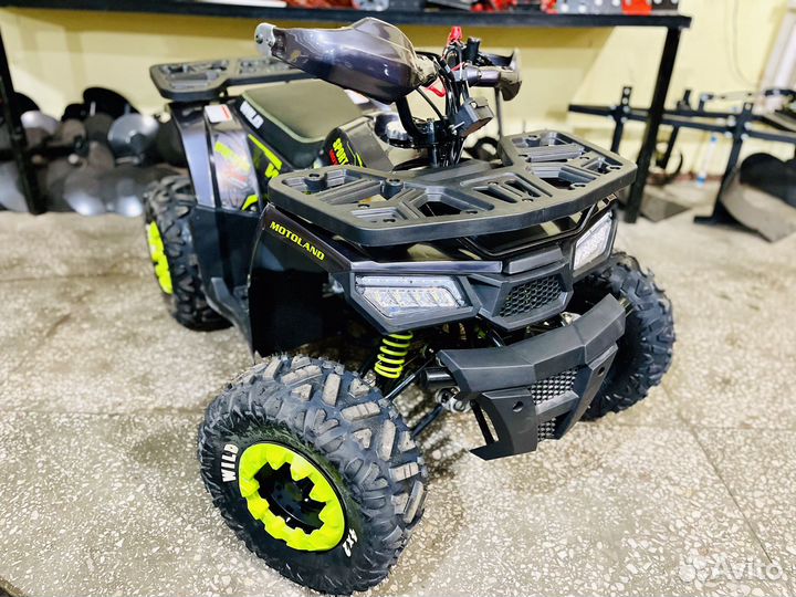 Квадроцикл Motoland wild Basic 125 серый