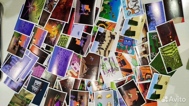 Наклейки panini Майнкрафт