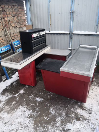 Кассовые столы боксы