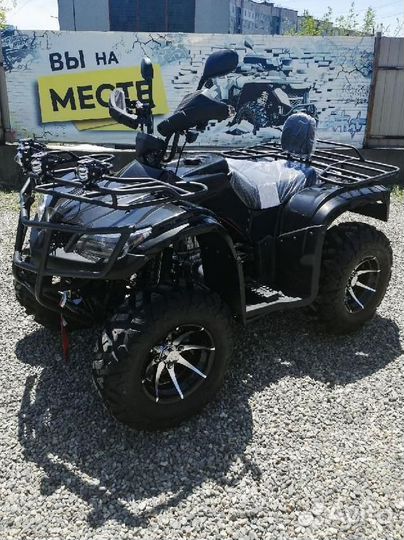Квадроцикл hunter 250(черный)