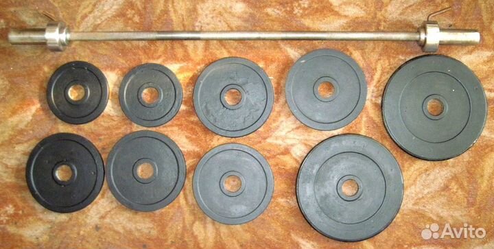 Штанга разборная 64 кг