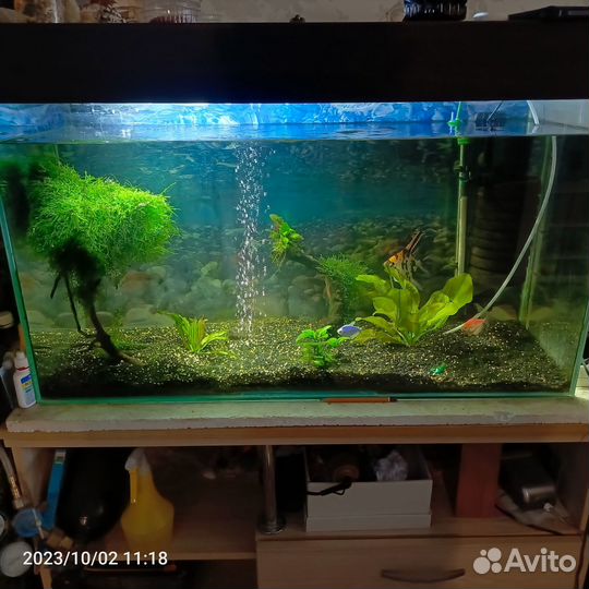 Аквариум с тумбой