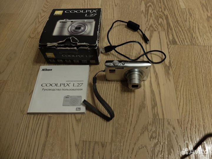 Фотоаппарат Nikon Coolpix L27 Silver