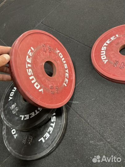 Спортивные блины по 2,5 кг