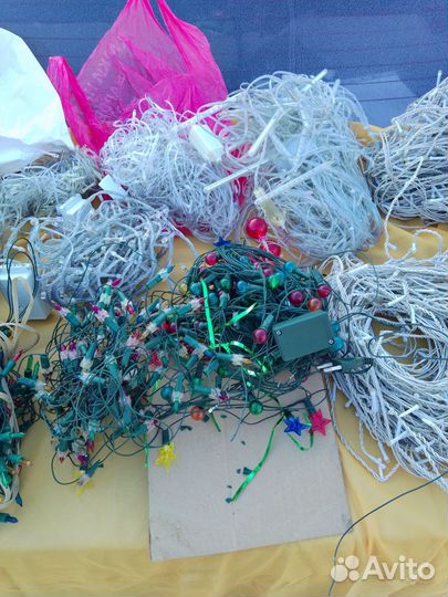 Гирлянды электрические неисправные #2