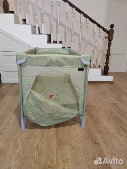 Детская кровать манеж с матрасом