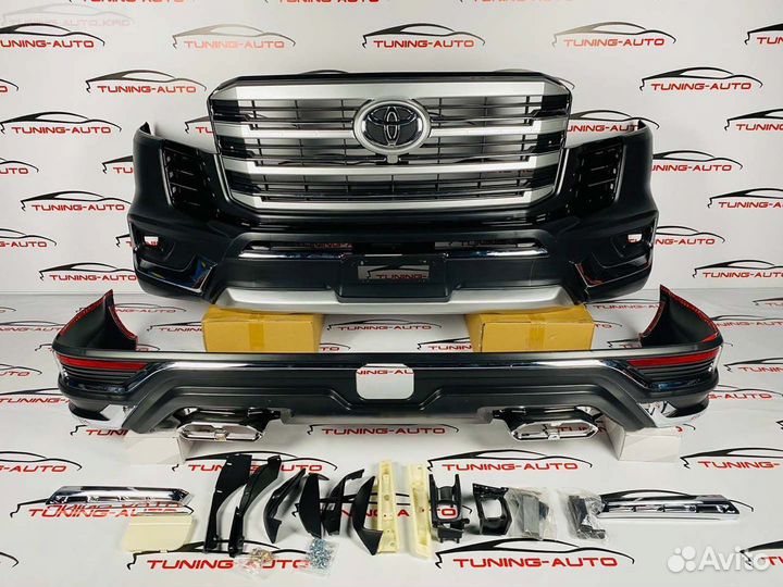 Обвес Toyota Land Cruiser 200 стиль 300 V2573