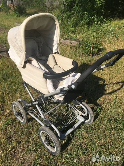 Коляска 3 в 1 трансформер Silver Cross бежевая