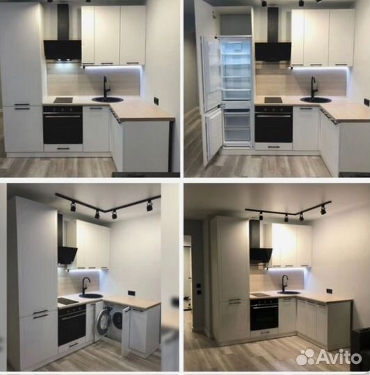 Кухонный гарнитур модульный новый Леон