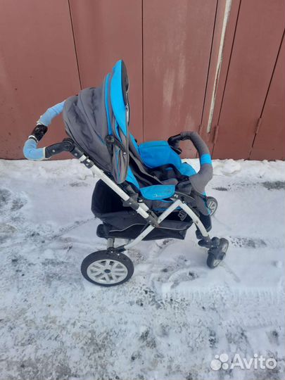 Прогулочная коляска зимний бу
