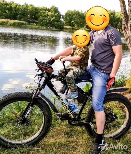 Детское велокресло на раму