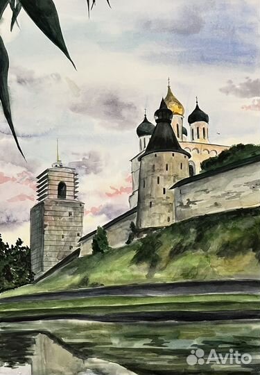 Этюд, пейзаж, картина