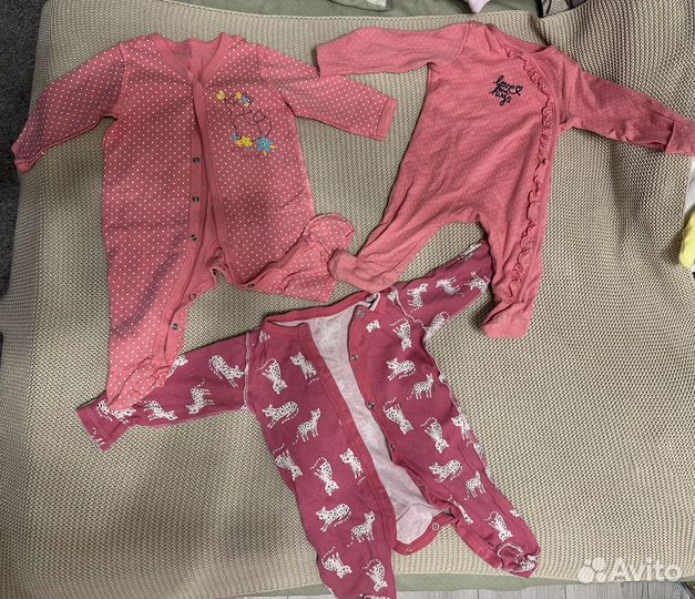 Слипы для новорожденного пакетом