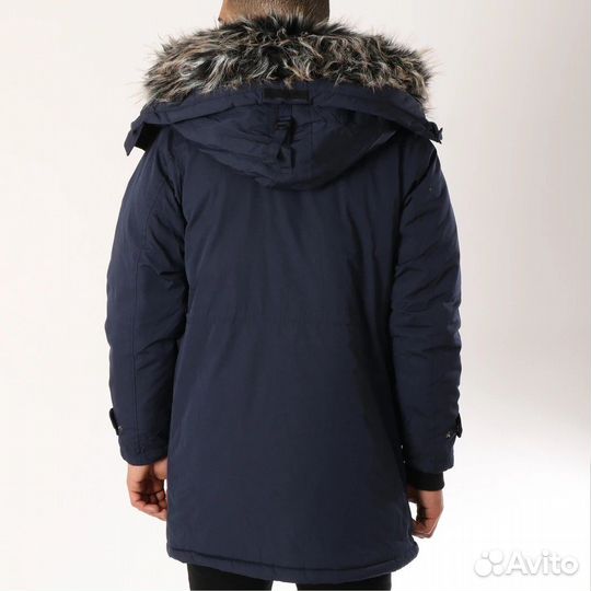 Парка мужская из искусственного меха GOV denim