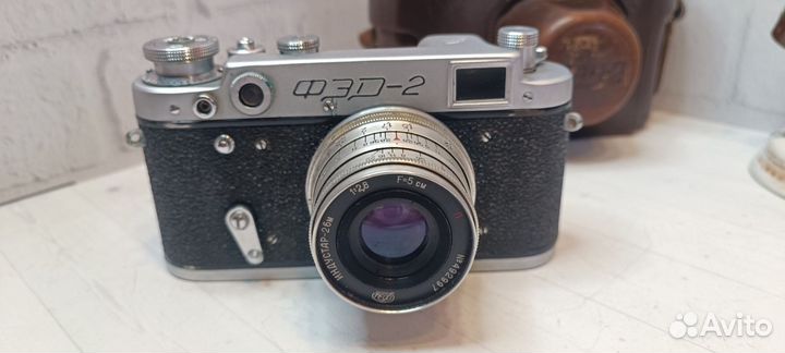 Плёночный фотоаппарат фэд-2. СССР