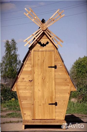 Уличный туалет с установкой Ы878