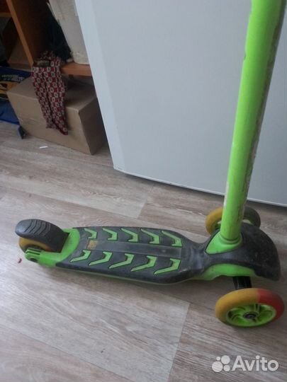 Самокат детский трехколесный бу