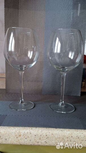 Бокалы для вина большие