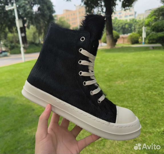 Rick owens pony hair