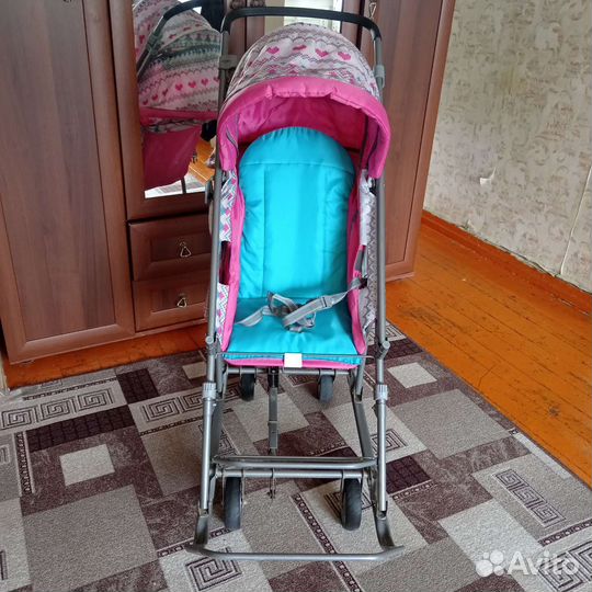 Детские санки коляска ника